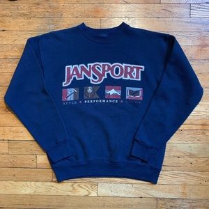 90s Vintage Jansport Crewneck Logo Sweater